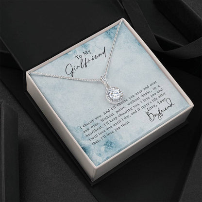 To My Girlfriend - Eternal Hope Necklace