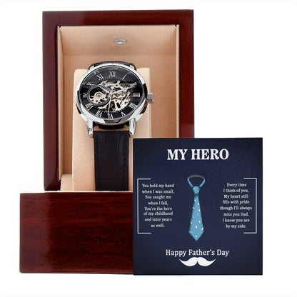 My Hero Dad - Openwork Watch